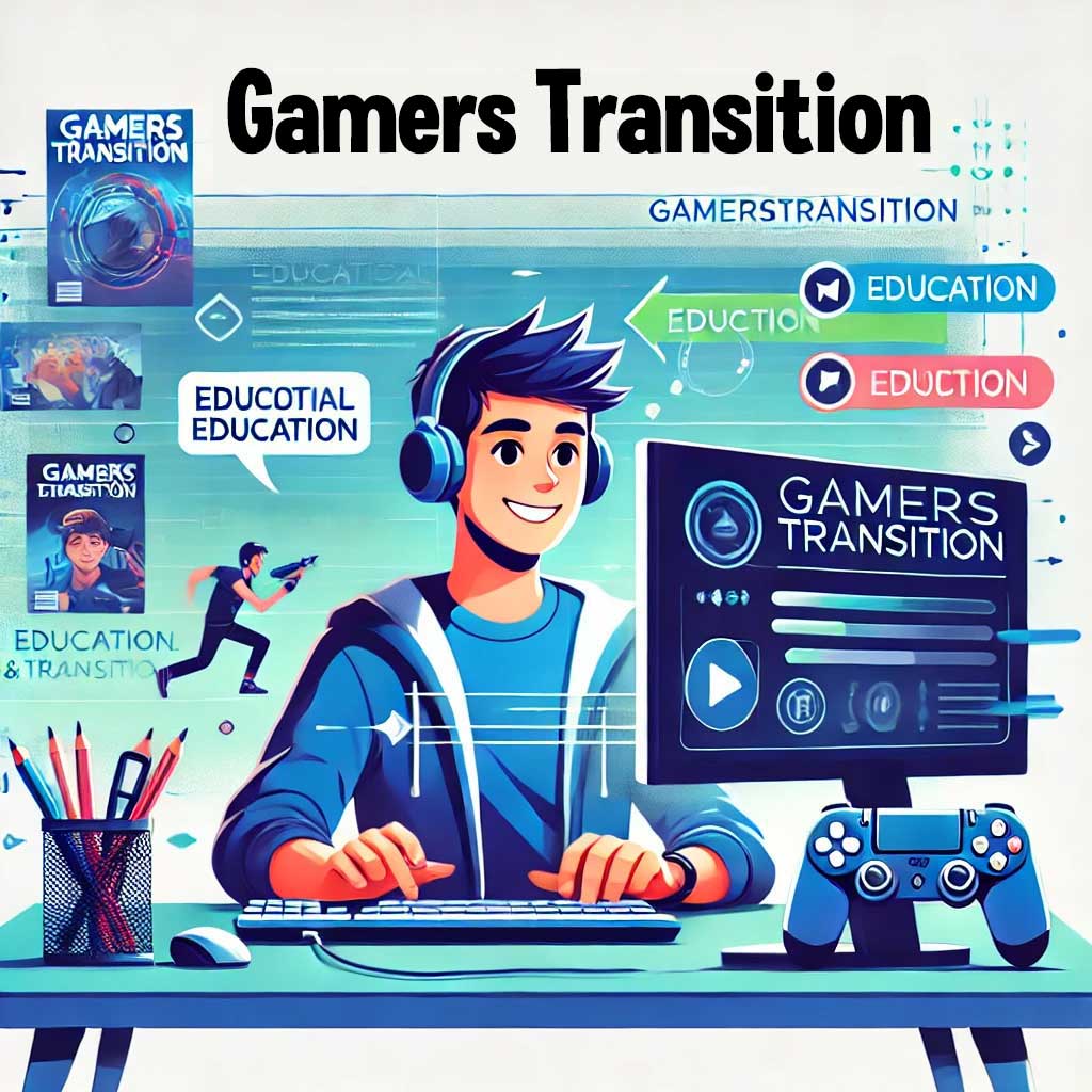 Estudiante usando GamersTransition
